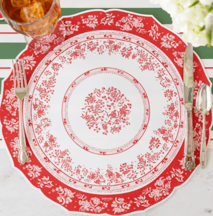 Hester & Cook Party Red Regal Diecut Placemats