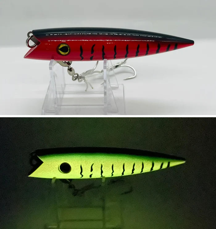red tiger gator bait tackle salmon trout trolling plug j-plug