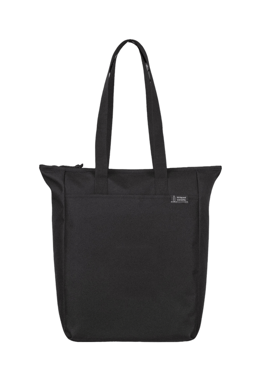 Black Custom Renew rPET Zippered Tote - Corporate Gifts