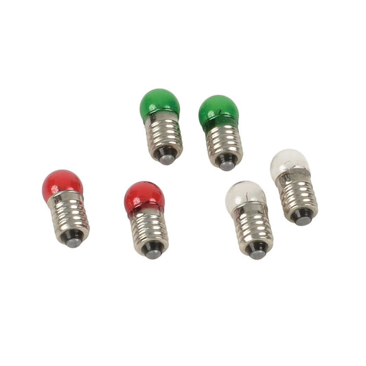 Replacement Light Bulbs - Red Green & Clear