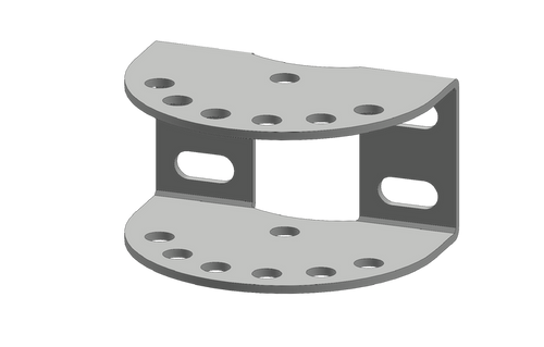 Replacement Post Bracket for All Gate Openers - PBK6BA