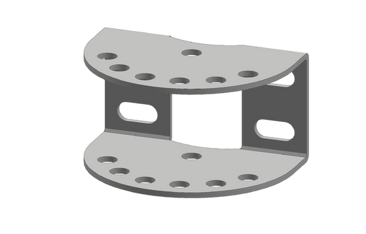 Replacement Post Bracket for All Gate Openers - PBK6BA