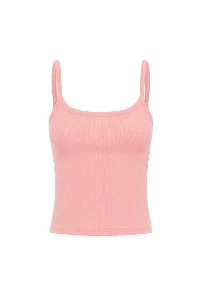 Ribbed Singlet Rosa