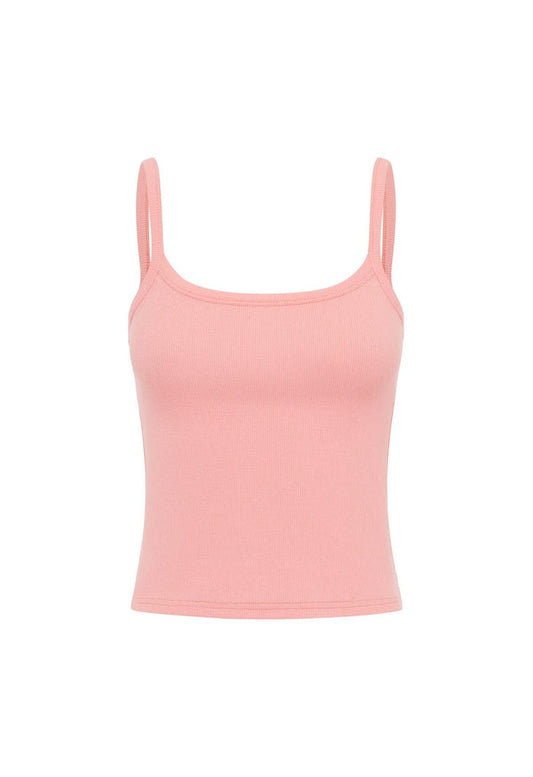 Ribbed Singlet Rosa