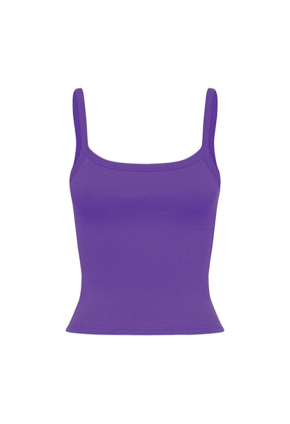 Ribbed Singlet Viola