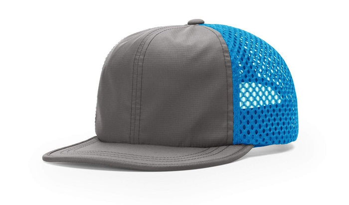 Charcoal/Cyan Custom Rogue Hat - Corporate Gifts