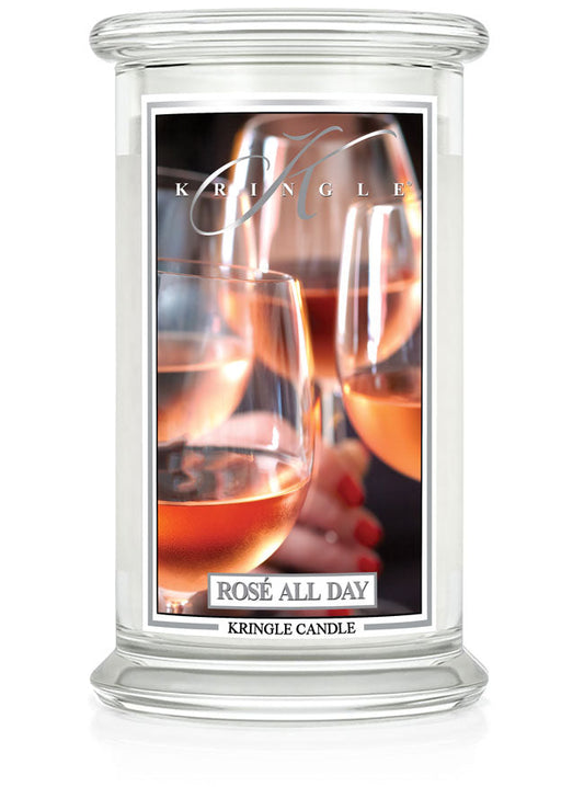 Rosé All Day Large 2-wick - Kringle Candle Company