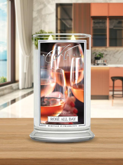 Rosé All Day Large 2-wick - Kringle Candle Company