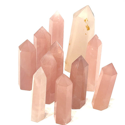 Rose Quartz Tower | Stone of Unconditional Love | Ethically Sourced