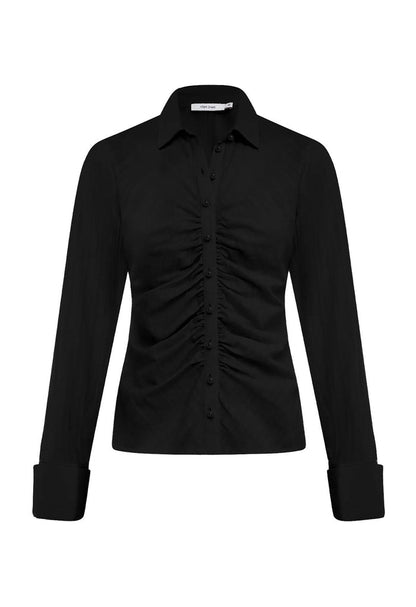Ruched Front Shirt Nera