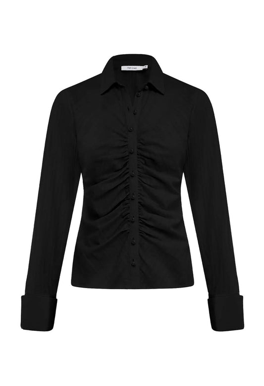 Ruched Front Shirt Nera