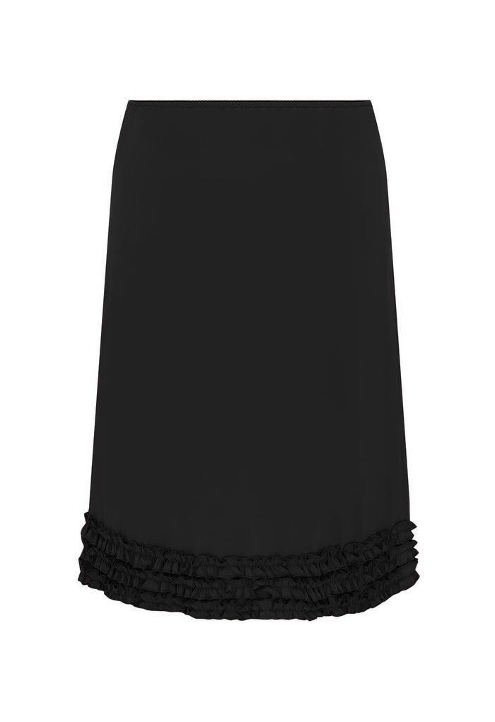 Ruffle Knee Skirt Nera