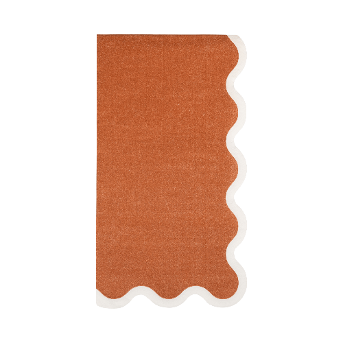 My Mind’s Eye Rust Ric Rac Dinner Paper Napkins