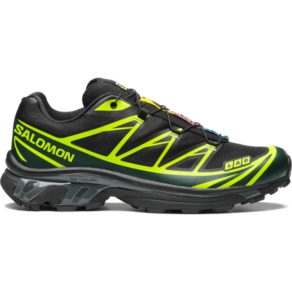 Salomon XT-6 - Black / Ponderosa Pine / Green Gecko