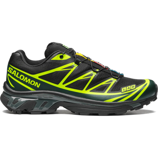 Salomon XT-6 - Black / Ponderosa Pine / Green Gecko