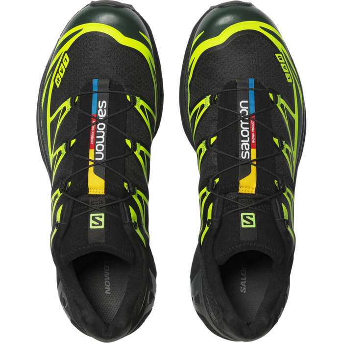 Salomon XT-6 - Black / Ponderosa Pine / Green Gecko