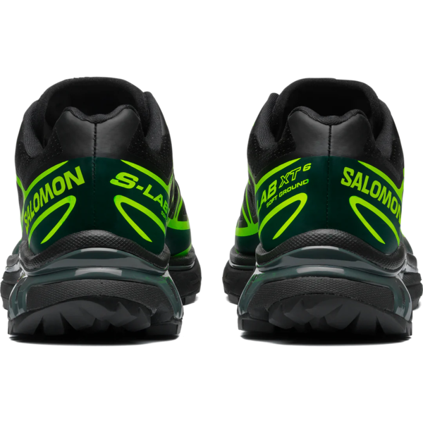 Salomon XT-6 - Black / Ponderosa Pine / Green Gecko