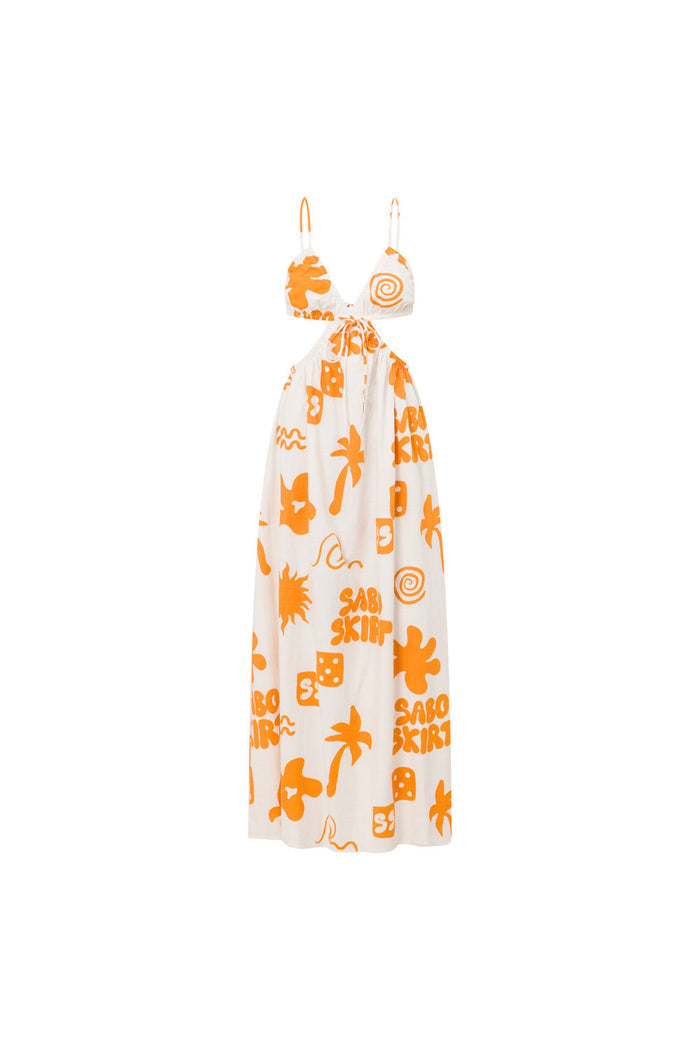 SAMPLE-Toulouse Maxi Dress - Objects Cream