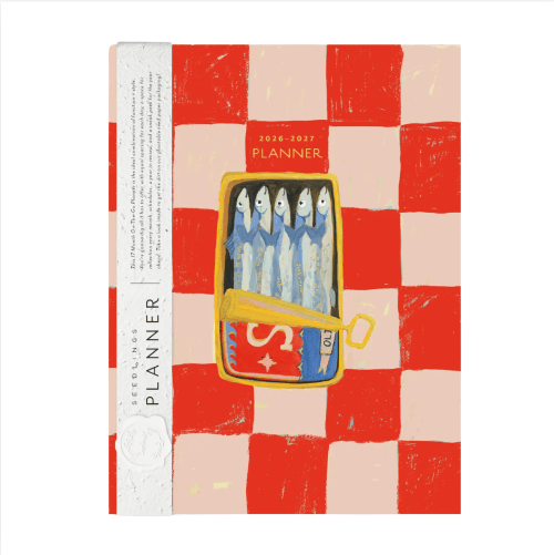 Seedlings Sardines 17-Month On the Go Planner
