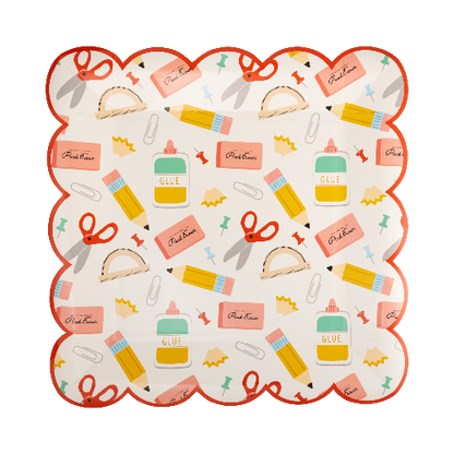 My Mind’s Eye School Icons Plate