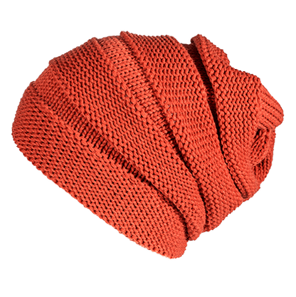 Rust Custom Scrunch Beanie - Corporate Gifts