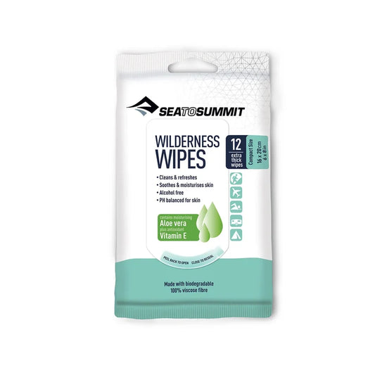 Sea To Summit Wilderness Wipes - 12pk