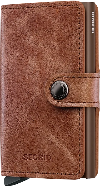 Secrid Miniwallet - Vintage Cognac Brown