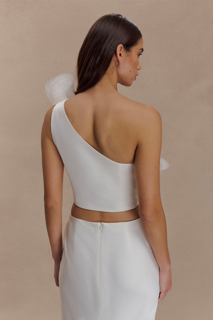 Sena Bridal Top - White