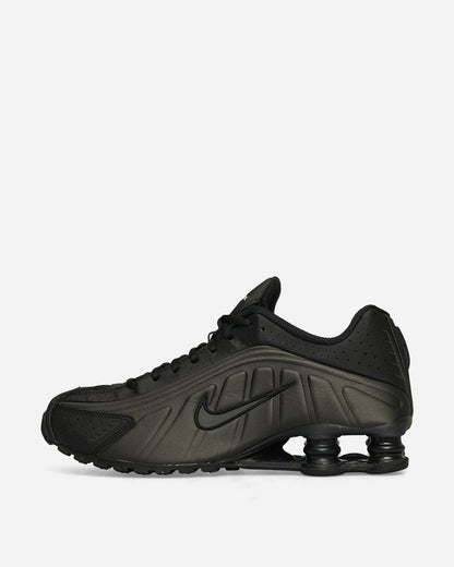 Nike Nike Shox R4 Men's Shoes Black/Black-Black-Bright Crims Sneakers Low HQ1988-001