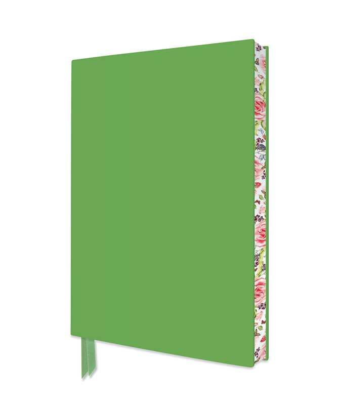 Simon & Schuster - Spring Green Artisan Notebook (Flame Tree Journals) by: Notebook / blank book; 176 pages / English