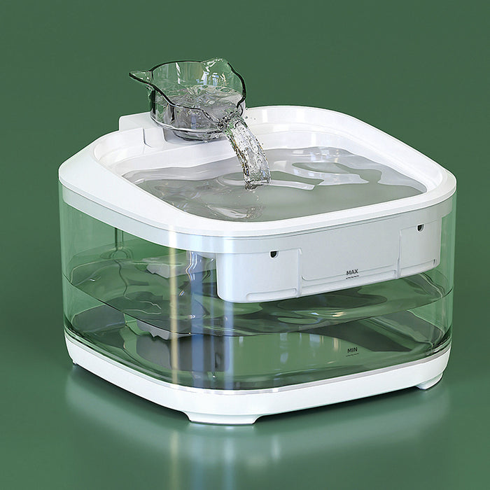 Smart Automatic Circulating Filtration Pet Water Fountain With A Large Capacity by DigestWell Co.