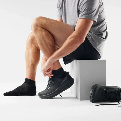 Smartwool Targeted Cushion Run Ankle Socks - Black