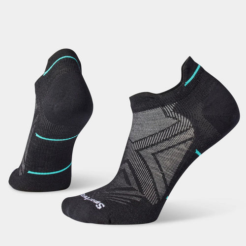 Smartwool Women's Run Zero Cushion Low Ankle Socks - Black