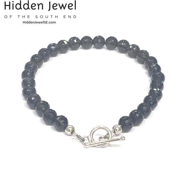 Smokey Quartz Gemstone Beaded Bracelet Collection