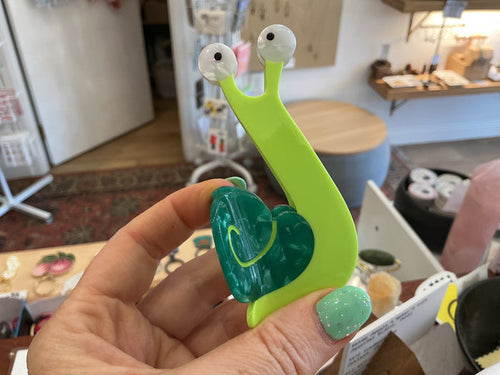Snail Hair Claw Clip