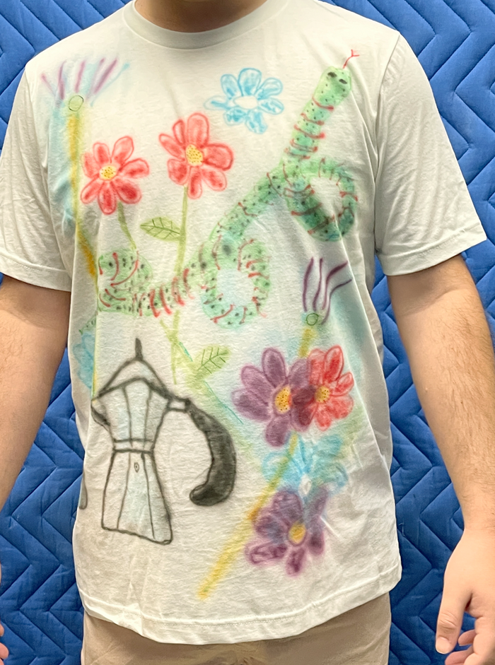Snakes and Morning Coffee Shirt - X Large - Juice Ceramics