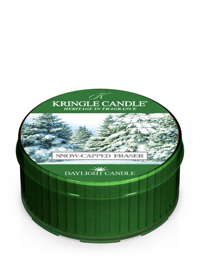 Snow Capped Fraser DayLight Candle - Kringle Candle Store