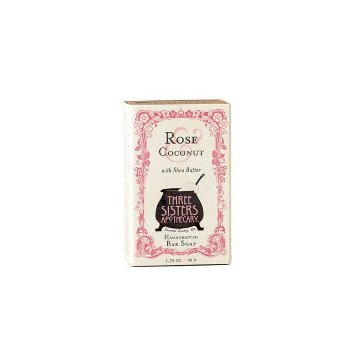 Soap Cauldron - Bar Soap Rose & Coconut Milk: 1.75oz