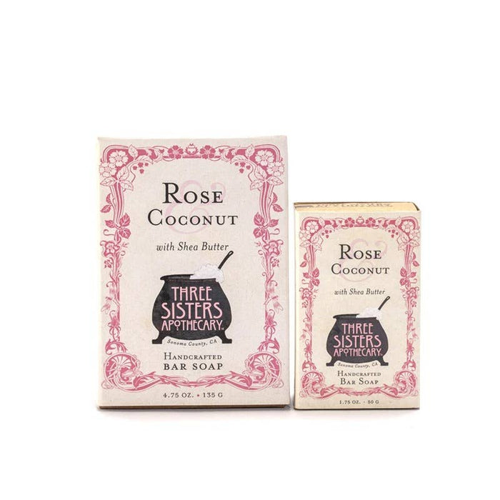 Soap Cauldron - Bar Soap Rose & Coconut Milk: 1.75oz