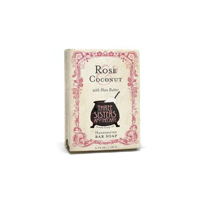 Soap Cauldron - Bar Soap Rose & Coconut Milk: 1.75oz