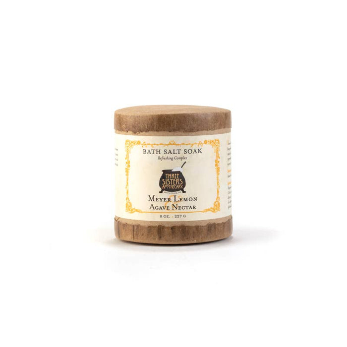 Soap Cauldron - Bath Salt Soak Meyer Lemon & Agave: Small