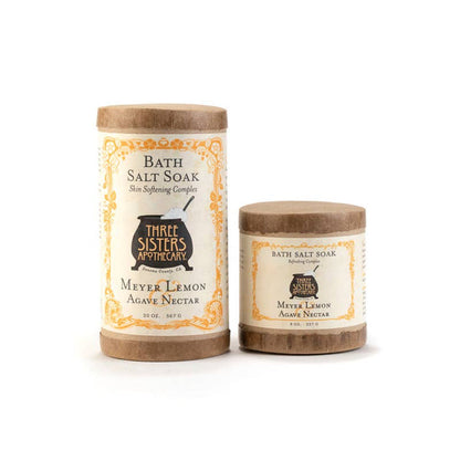 Soap Cauldron - Bath Salt Soak Meyer Lemon & Agave: Small