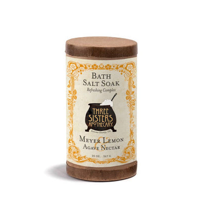 Soap Cauldron - Bath Salt Soak Meyer Lemon & Agave: Small