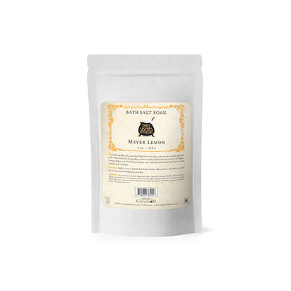Soap Cauldron - Bath Salt Soak Meyer Lemon & Agave: Small
