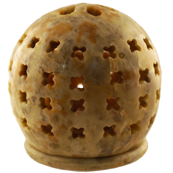 Soapstone Incense Burner Round