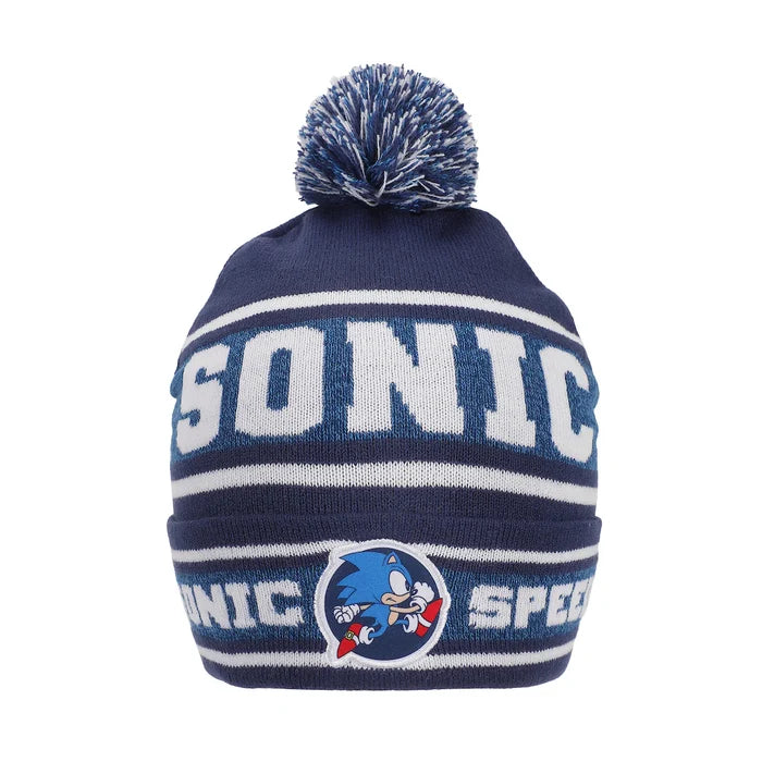 Sonic the Hedgehog - Sonic Speed Youth Beanie & Gloves Combo
