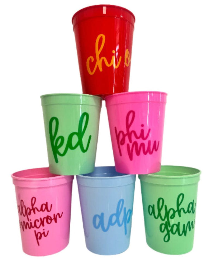 MadHouse Sorority Stadium Cups