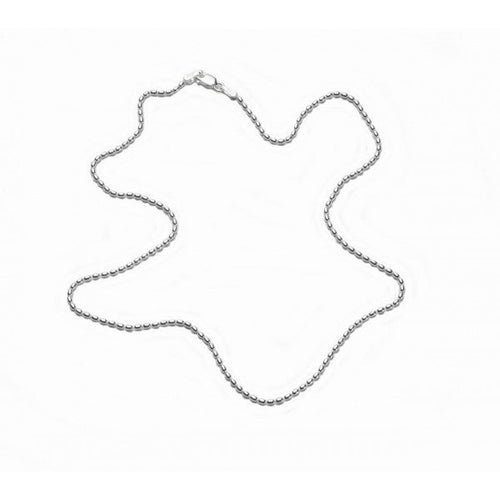 Southern Gates Sterling Silver 1.5mm Rice Bead Chain