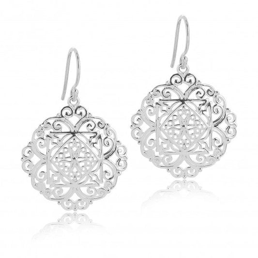 Southern Gates Sterling Silver Diane Gate Earrings