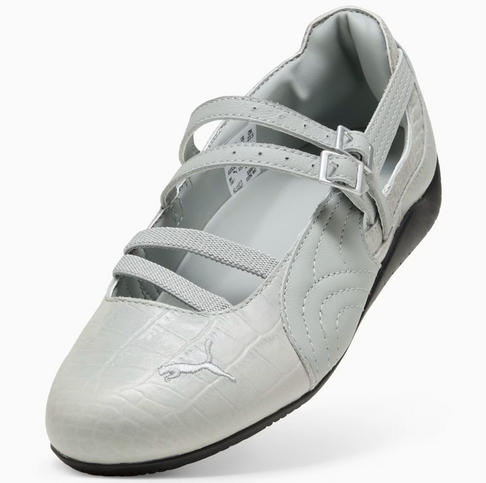 Puma - Speedcat Ballet Flats (White/Vapor Gray)